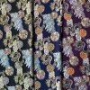 All-cotton gilded ancient-style fabric, Chinese-style cheongsam, dragon robe, stage performance costume, DIY handicraft fabric, gold powder fabric, Hanfu, Chinese-style and trendy handcrafted patchwork fabric art details Picture
